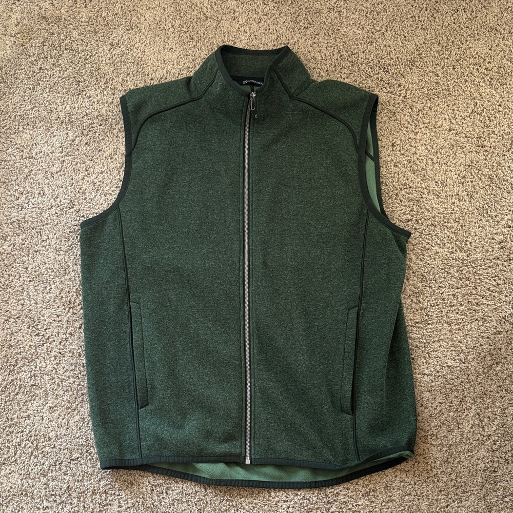 Cutter & Buck Green Sleeveless Vest
